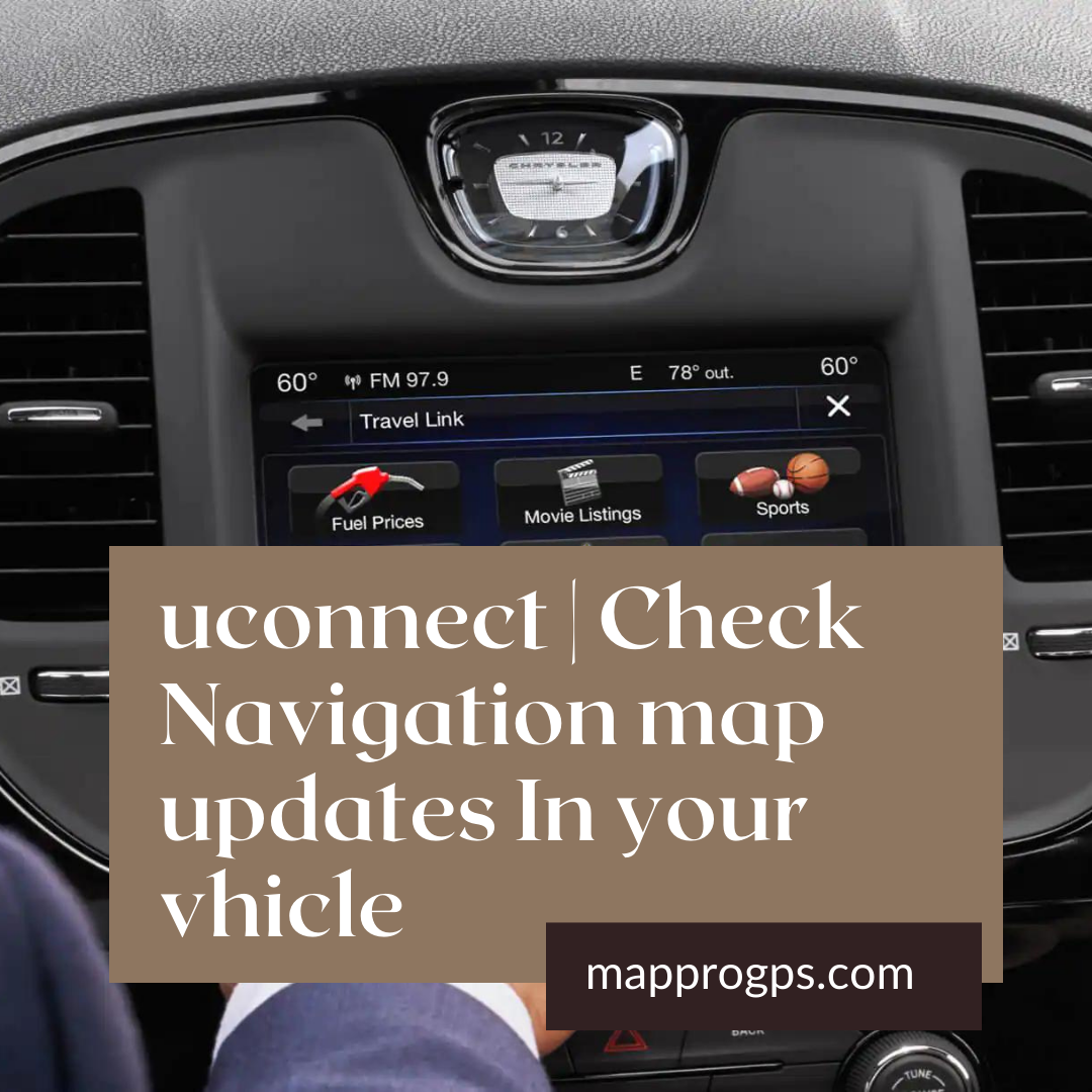 uconnect | Check Navigation map update In your vhicle