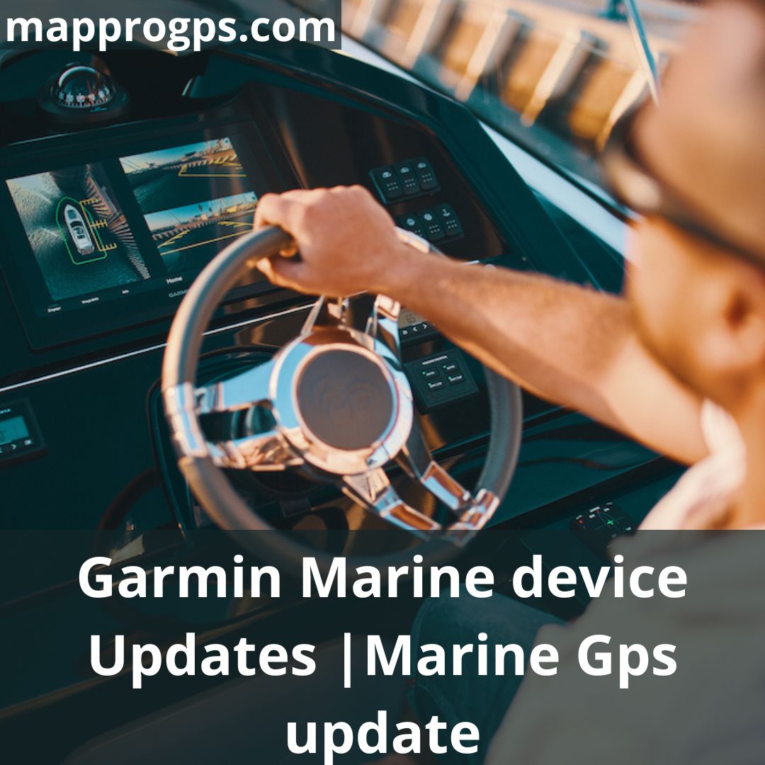 Garmin Marine device Updates