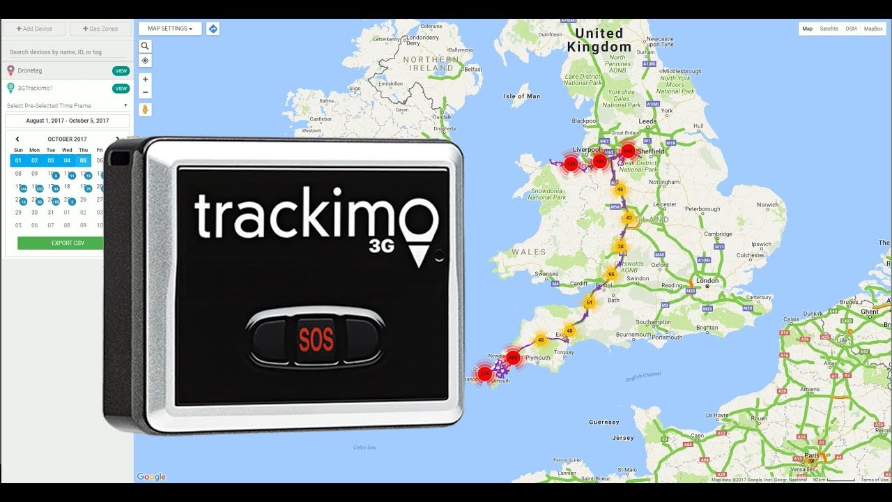 Update Trackimo GPS device