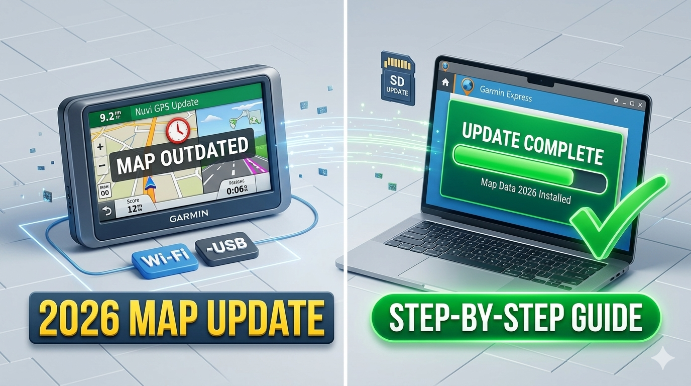 garmin gps map update