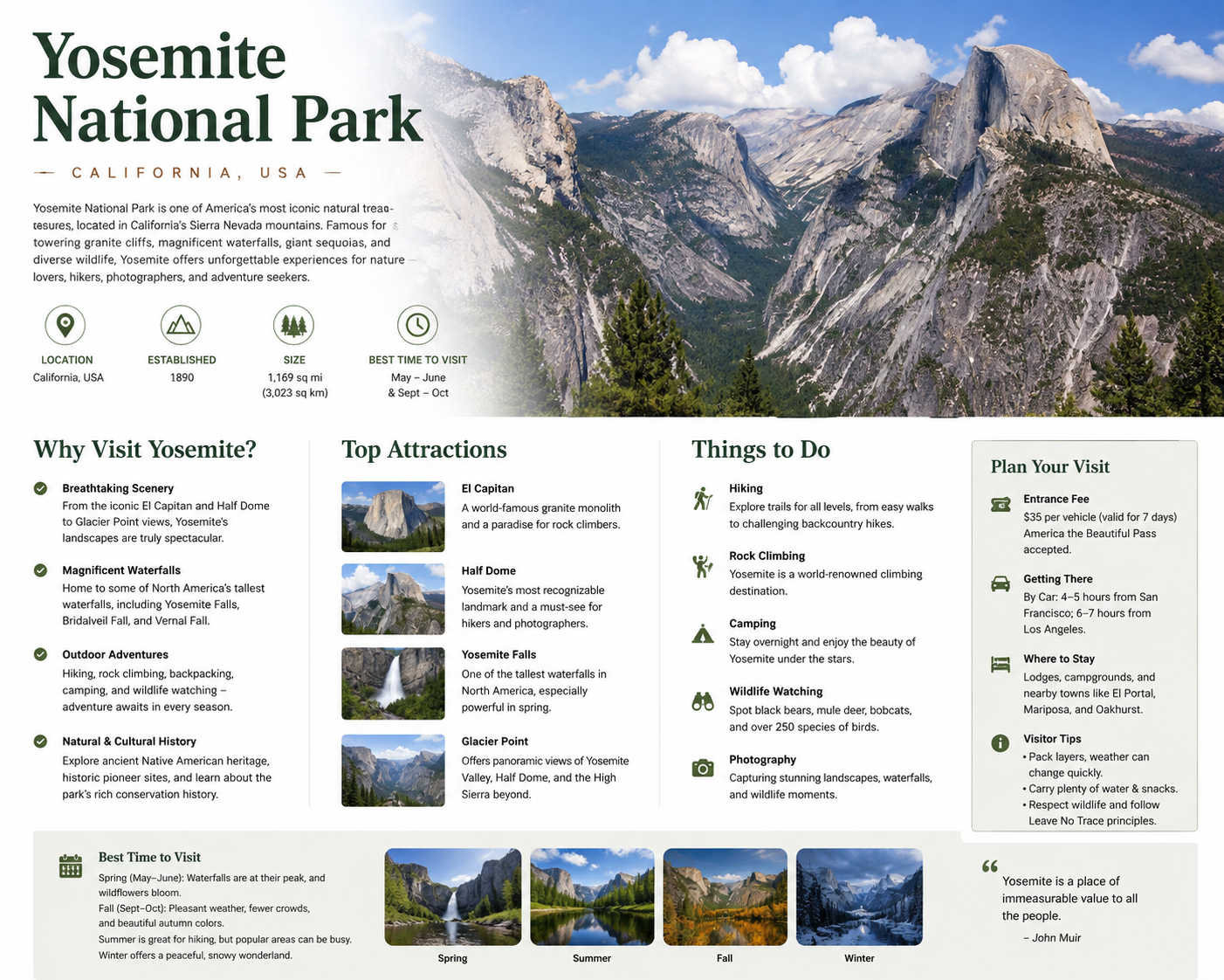 Yosemite National Park | California